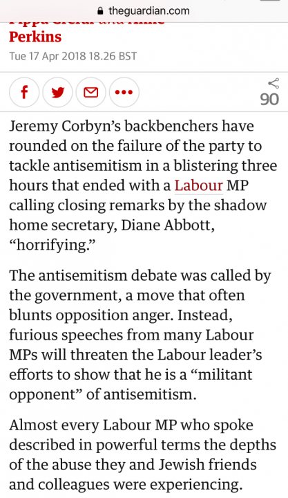 Anti-Semitism and the British Left. - Page 10 - News, Politics & Economics - PistonHeads