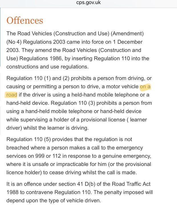 RE: Prior Convictions: Illegal driving acts - Page 1 - General Gassing - PistonHeads