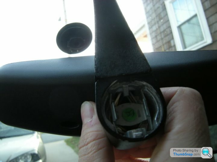 skoda octavia rear view mirror