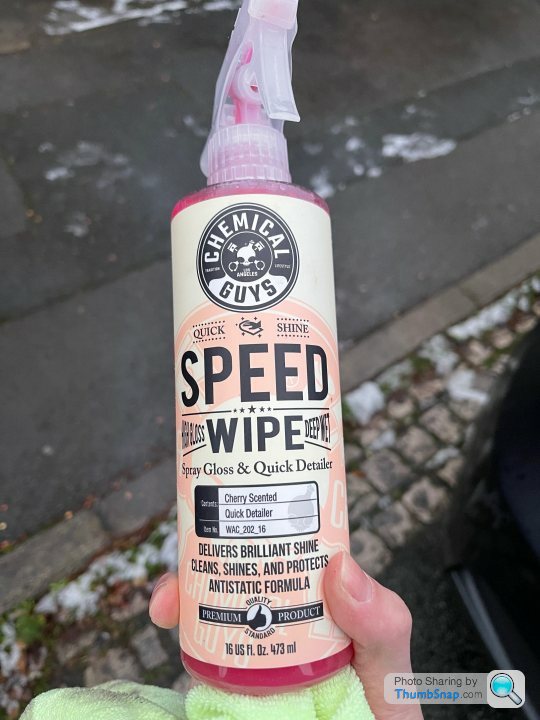 Speed Wipe Detailer 473ml - Chemical Guys Deutschland