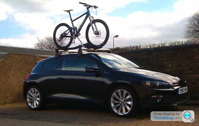 Vw scirocco bike best sale rack