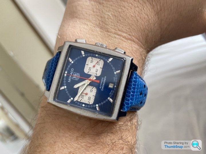 Tag heuer hotsell monaco wrist shot