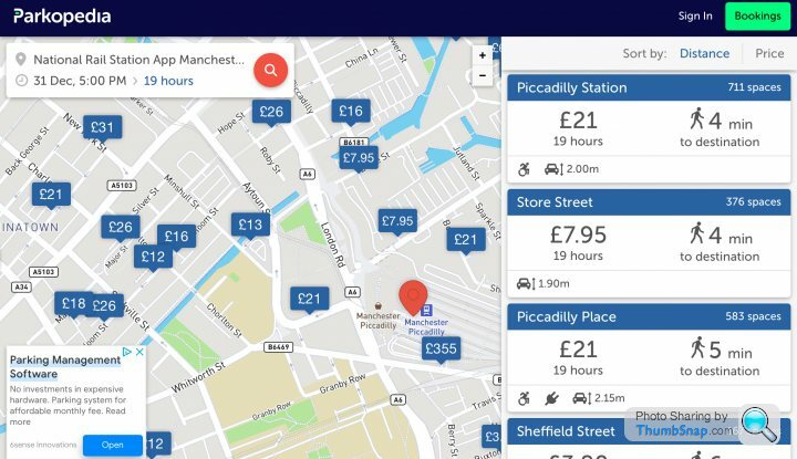 Parking near Manchester Piccadilly Page 1 Holidays Travel