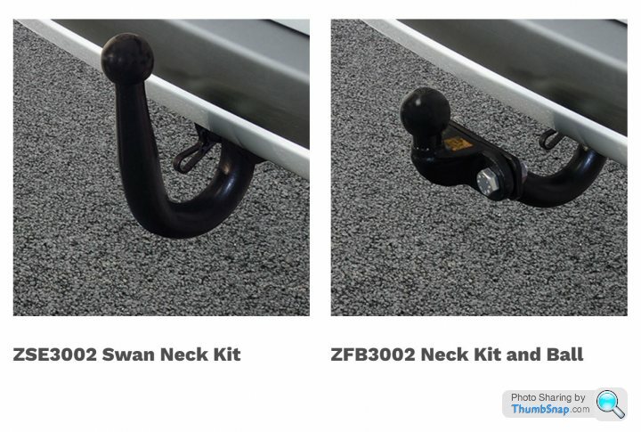 Swan neck cheap towbar bike rack