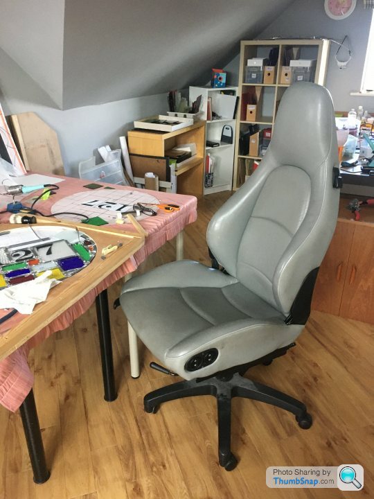 Car Seat To An Office Chair