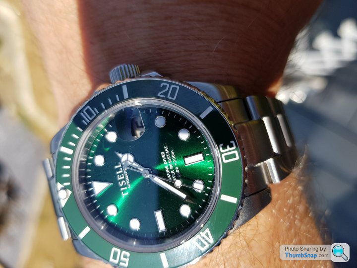 Tisell clearance diver green