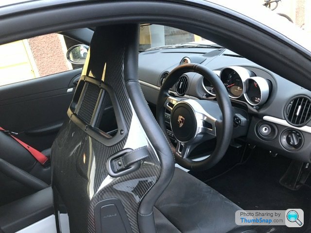 Cayman gt4 outlet seats