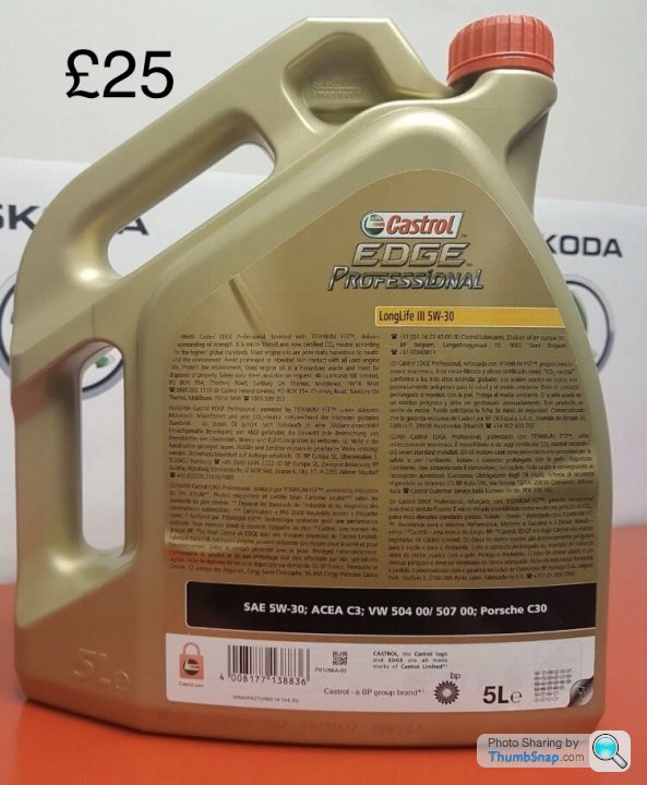 Castrol Edge Professional Longlife III 5W30 How clean is the engine oil?  Test above 100 ° C 