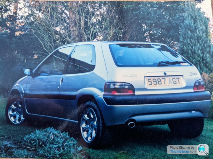 RE: One-owner-from-new Citroen Saxo VTR for sale - Page 1 - General Gassing  - PistonHeads UK