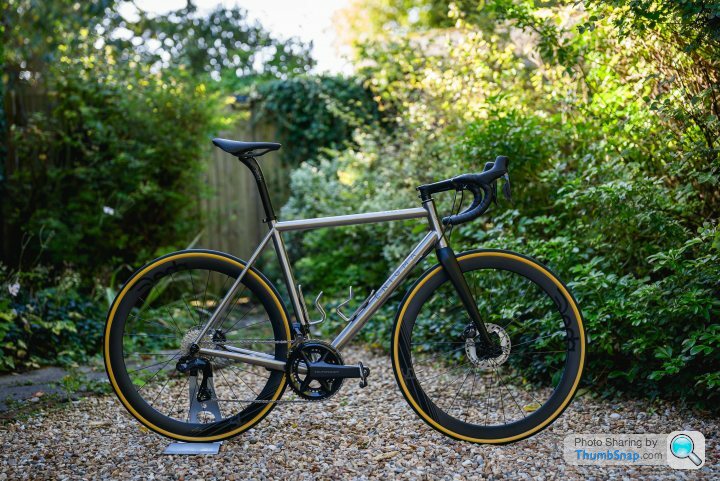 Check out the stunning-looking – and smooth-riding – Enigma Evoke Mk3