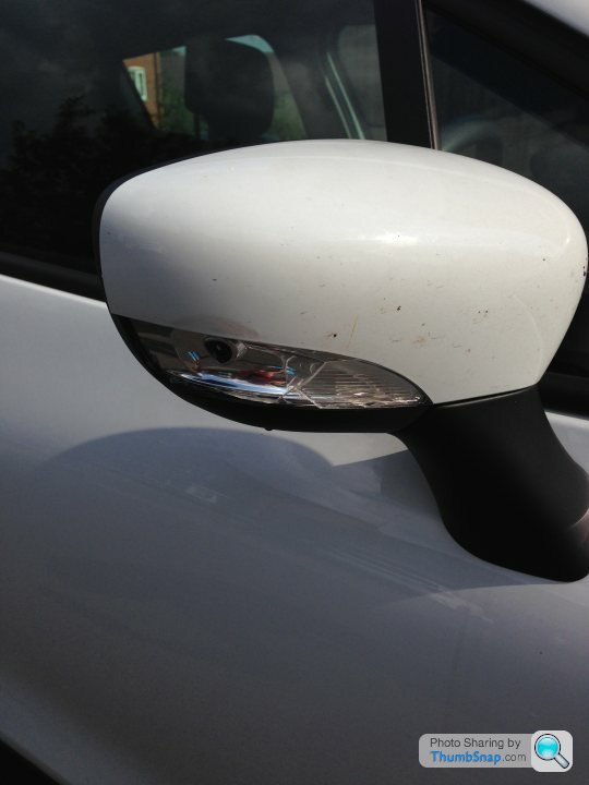 renault clio wing mirror indicator cover