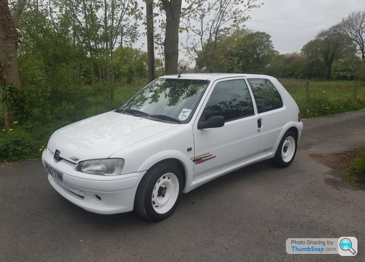 1994 PEUGEOT 106 RALLYE S1 for sale by auction in Bristol, United Kingdom