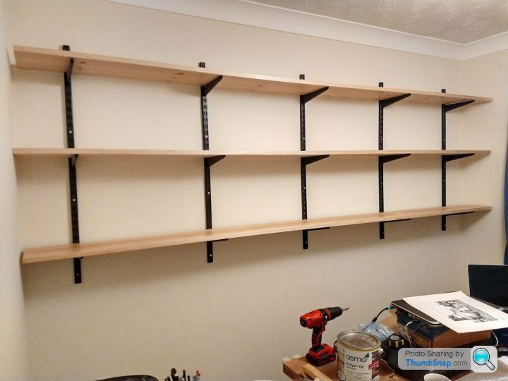 Twin Slot Shelving System, Twin Track Shelving Installation