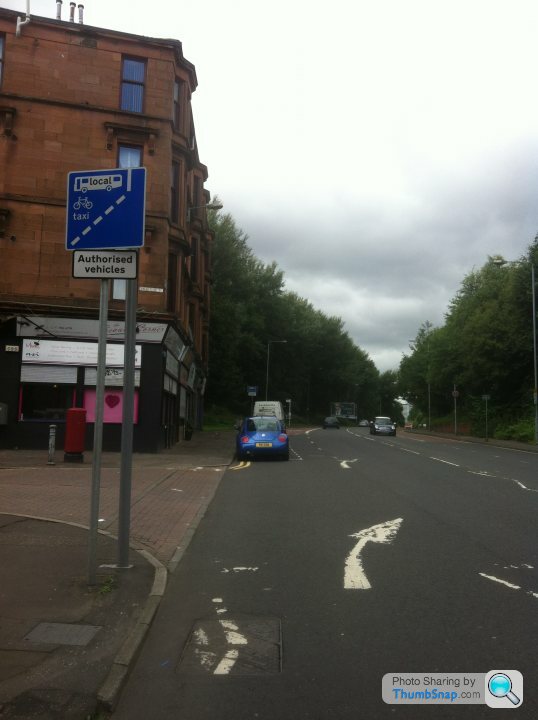 Caught in a 24 hour bus lane in Glasgow Page 1 Speed Plod