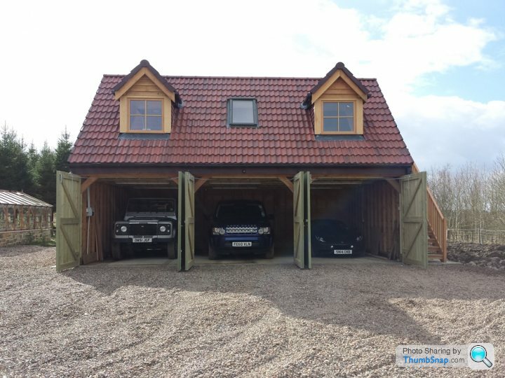 Triple Garage With Living Accommodation, Garage With Room Above Plans Uk