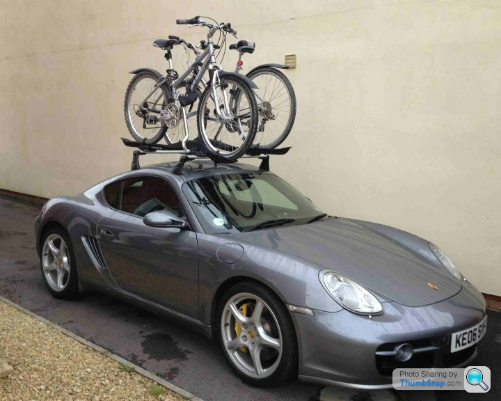 porsche 997 bike rack