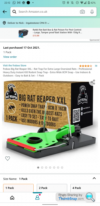 Rat Reaper – Rat Trap That Kills Instantly Indoors & Outdoors –