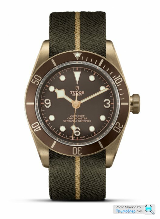 Tudor black bay bronze strap options sale