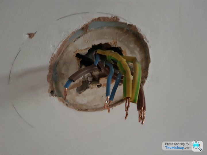 Ceiling Wiring Help Page 1 Homes, Blue And Brown Wires Light Fixture