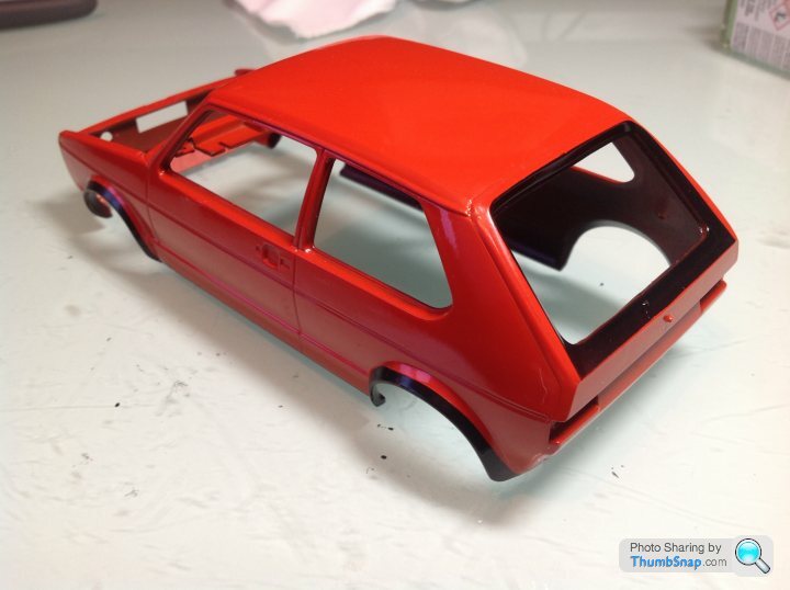 GOLF 1 BODYKIT FOR REVELL 1/24