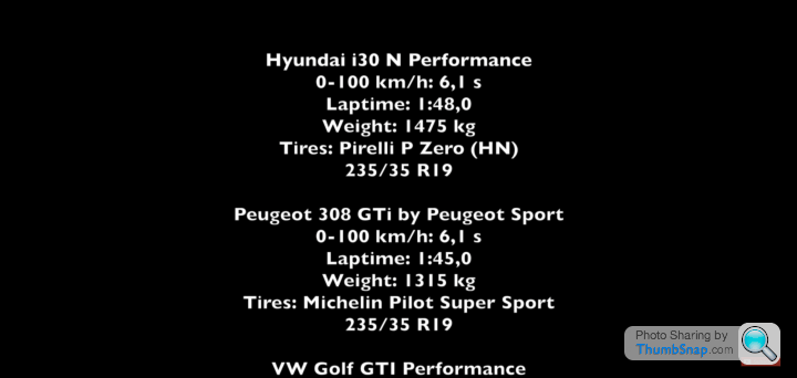 Peugeot 308 GTI specs, 0-60, lap times, performance data 