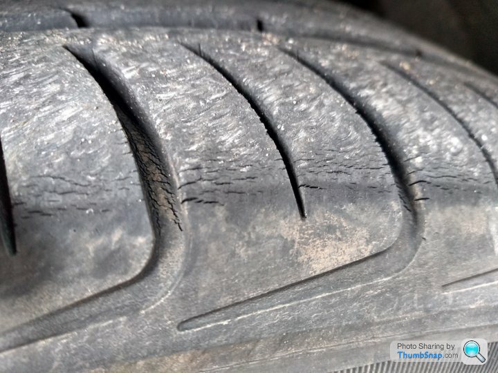 Michelin Tire Cracking