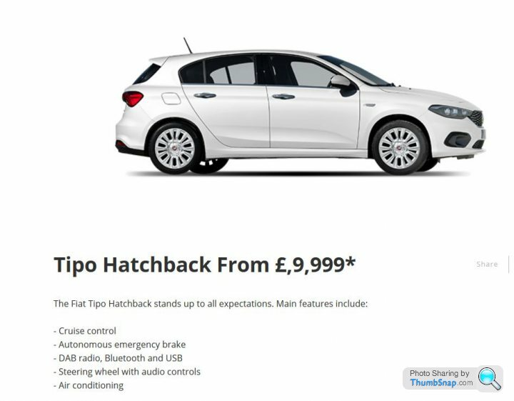Fiat Tipo, just how bad are they? - Page 1 - Car Buying - PistonHeads UK