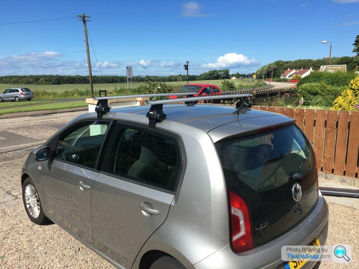 Volkswagen up deals roof rack