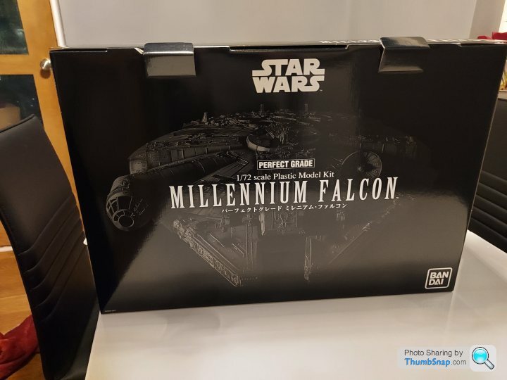Star Wars Perfect Grade Millennium Falcon 1/72 Scale Plastic Model Kit