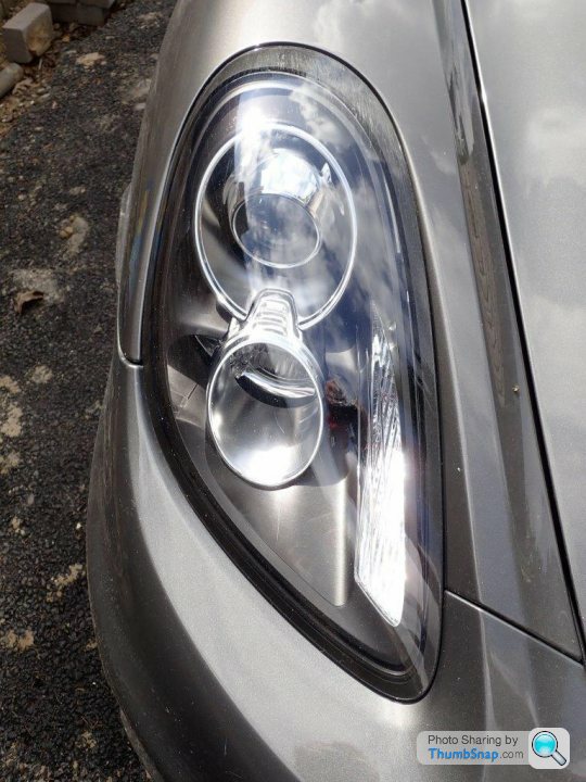 Headlight Lens scratch removal? - Rennlist - Porsche Discussion Forums