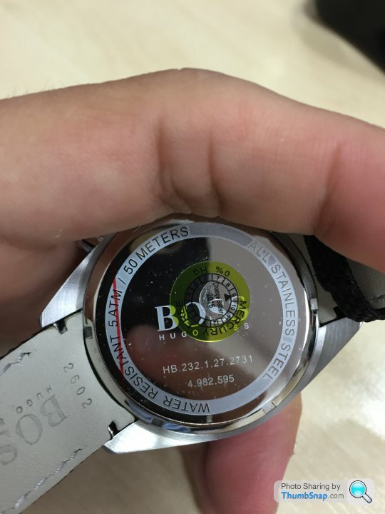 replica hugo boss watch
