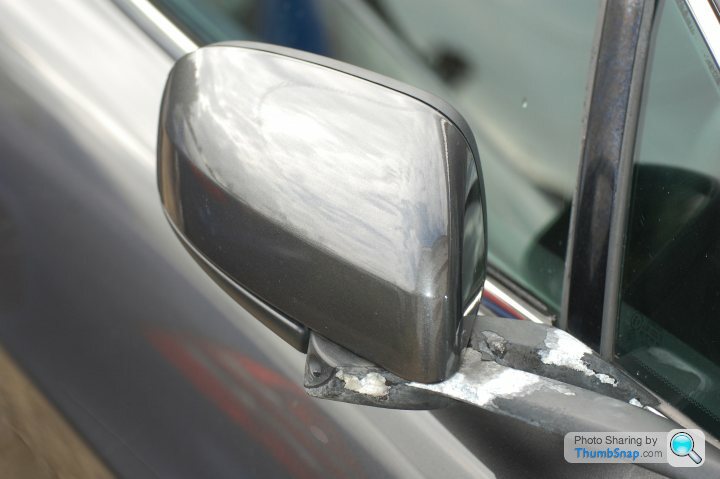 Wing Mirror Support Paint Flaking, How To Respray A Wing Mirror