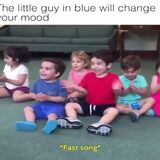 The little guy in blue will change your mood