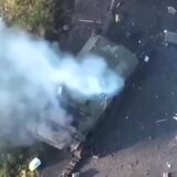 Russian tank drives straight into row of Ukrainian mines and explodes The Sun_1080pFHR