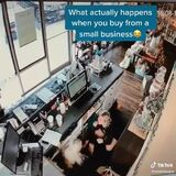 When you buy from a small business