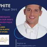 White Pique Shirt