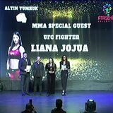 ibrahim Murat Gunduz awarded the famous mma Fighter Liana Jojua