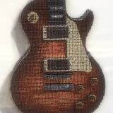 Guitar Artwork made with screws