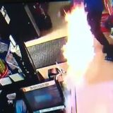 Store owner uses makeshift flamethrower to fight robbers