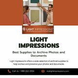 Light Impressions – Best Supplies to Archive Photos and Documents