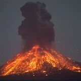 Krakatoa Volcano Eruption