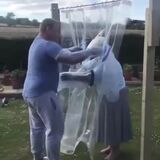 (wait for it...) "Introducing the cuddle curtain"