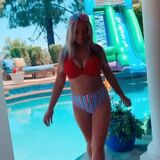 Natalie Alyn Lind celebrating the 4th of July