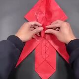Origami fire dragon