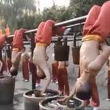 Shaolin Monks' Kung Fu in training.