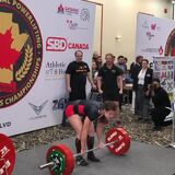 72kg powerlifter Jessica Buettner attempts a new PR deadlift of 250kg (551lbs)