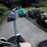 High speed luge!