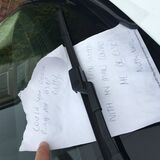 Notes attached to car windscreens - Page 1 - General Gassing - PistonHeads