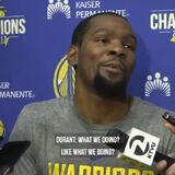 Kevin Durant reacts to the current Govt's handling of the Covid-19 pandemic